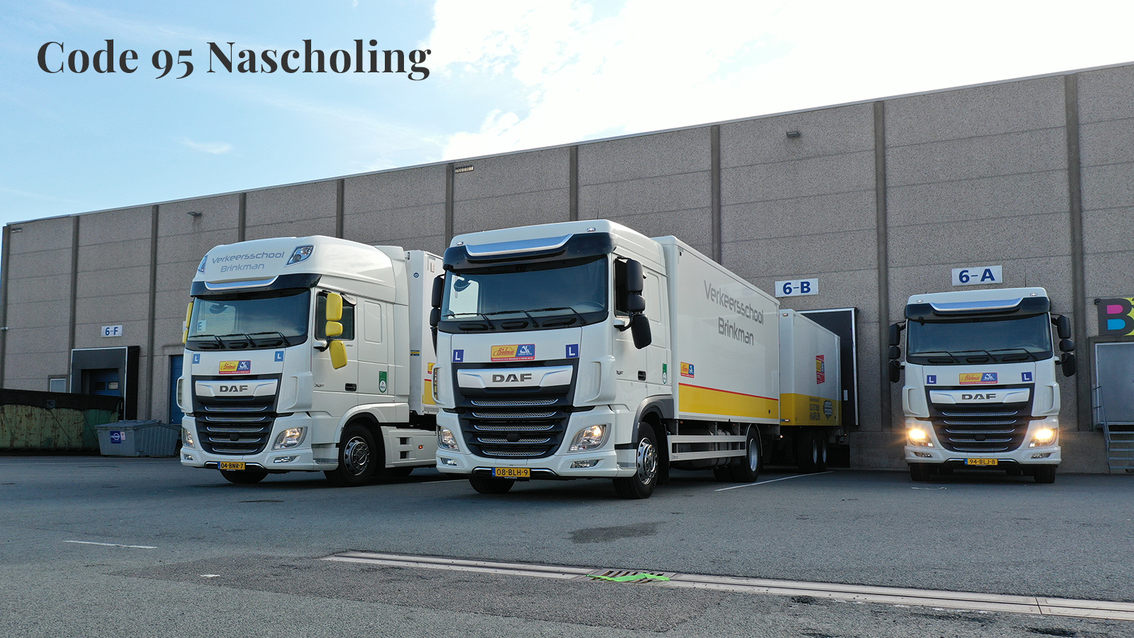 Verkeersschool Brinkman beroepsopleidingen Code 95 nascholing